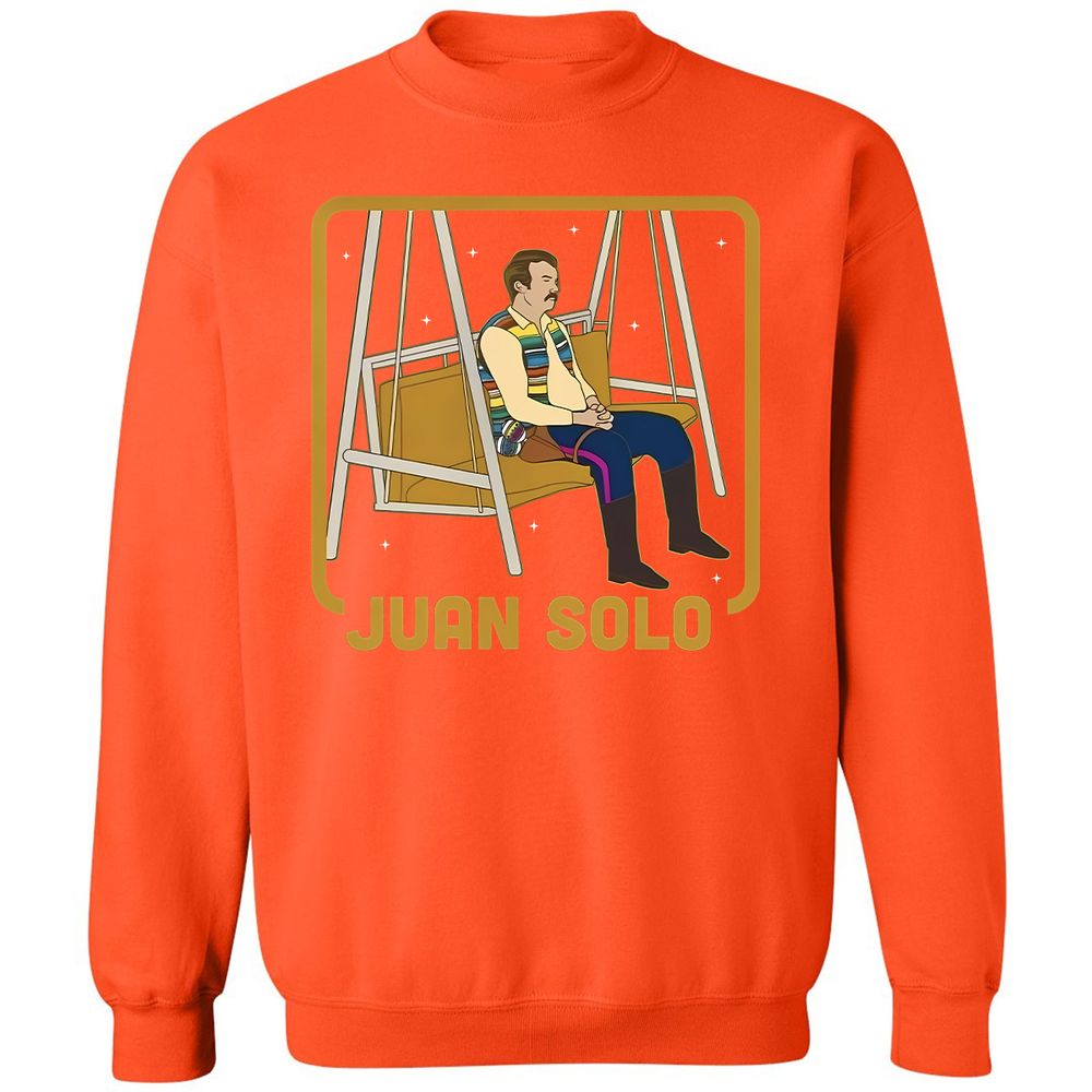 Classic Unisex Sweatshirt - 88C7XQG9 - Orange - 10