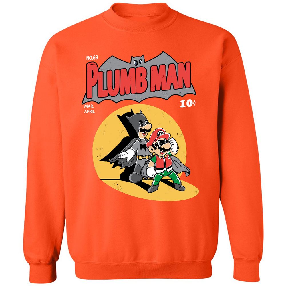 Classic Unisex Sweatshirt - QWLBACEQ - Orange - 10