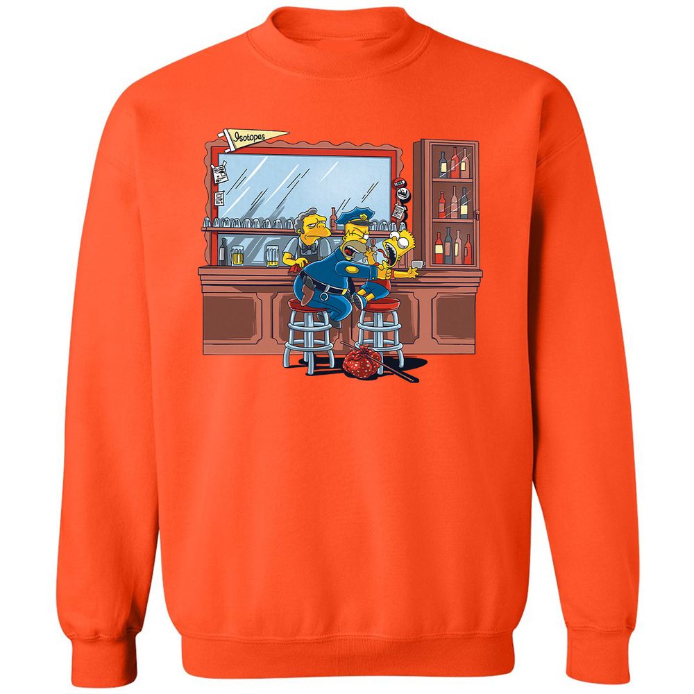 Classic Unisex Sweatshirt - LLYXTNHY - Orange - 10