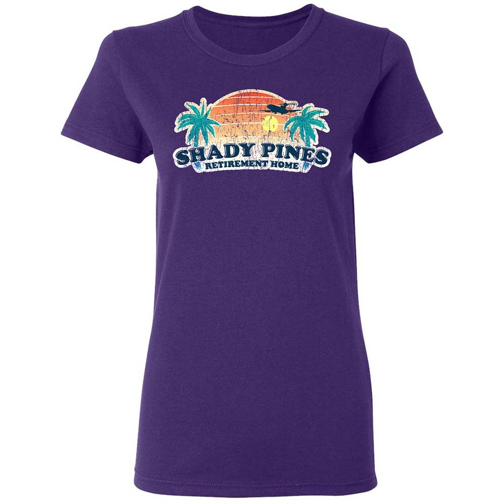 Women's T-Shirt - 8JP61Q8Z - Purple - 10