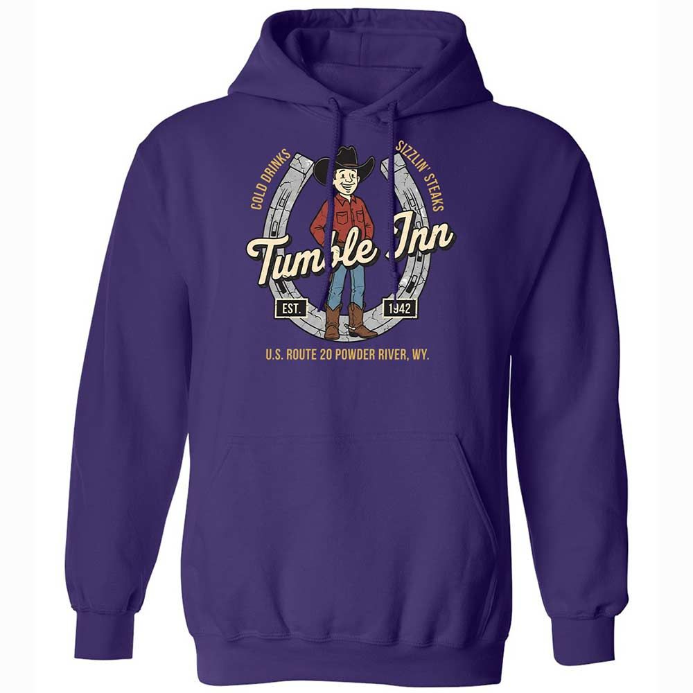 Classic Unisex Hoodie - 2VBAX58T - Purple - 10