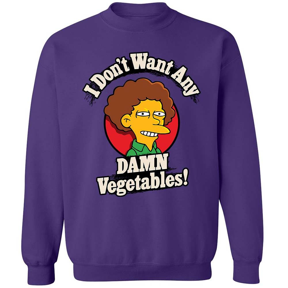 I Don't Want Any Damn Vegetables! - Purple - 10