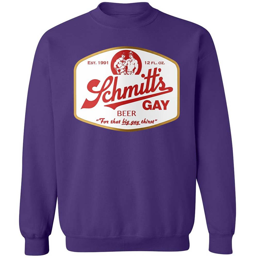 Schmitt's Gay Beer - Purple - 10