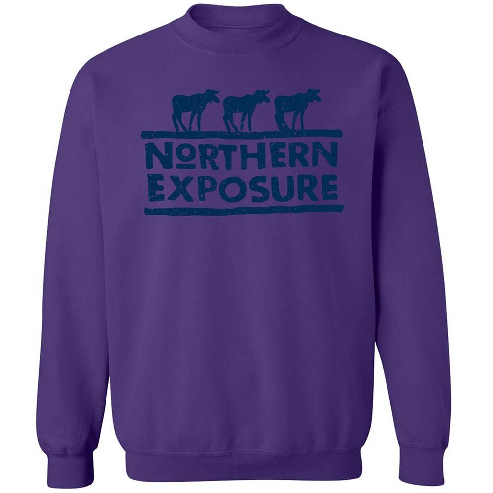 Classic Unisex Sweatshirt - M7QCWTPW - Purple - 10