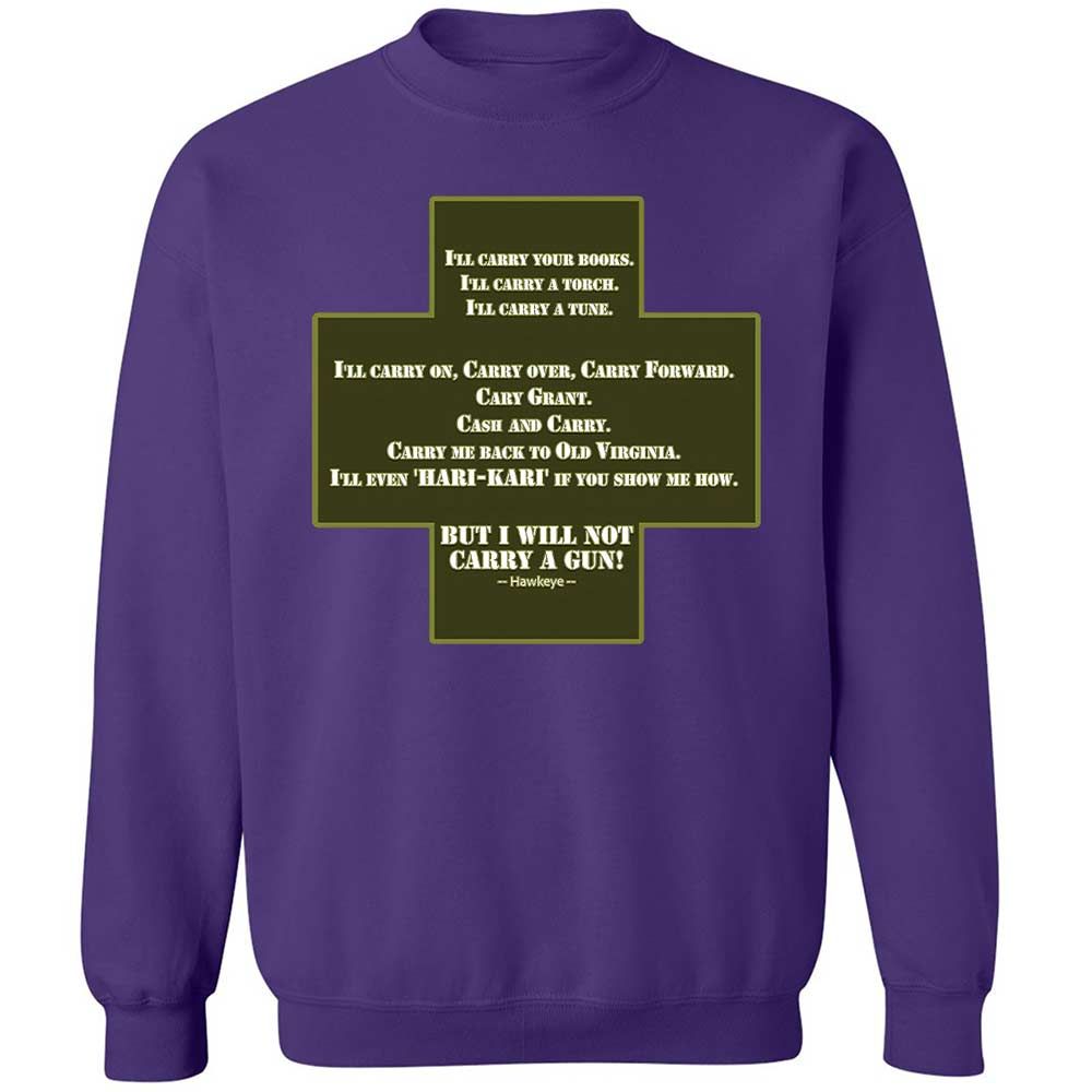 I Will Not Carry a Gun - Purple - 10
