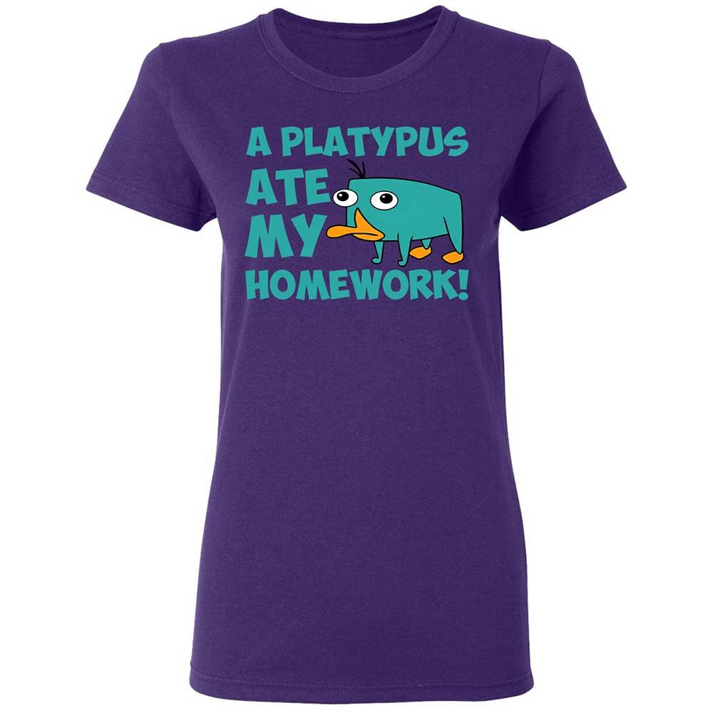 Women's T-Shirt - E2XP7MSJ - Purple - 10
