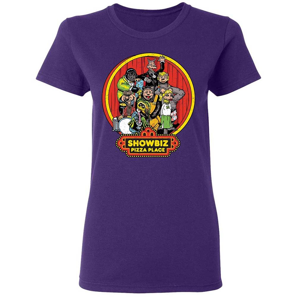 Women's T-Shirt - LFHD9GX3 - Purple - 10