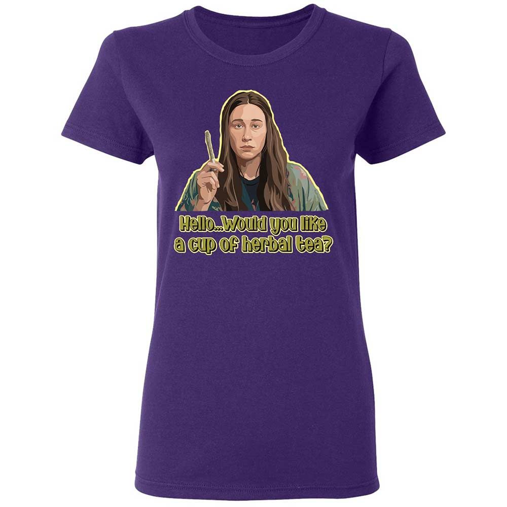 Women's T-Shirt - 3VNUGV56 - Purple - 10