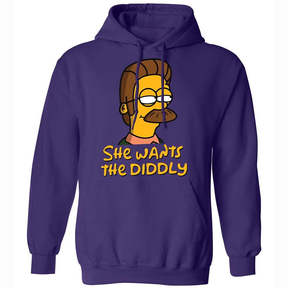 She Wants The Diddly - Purple - 10