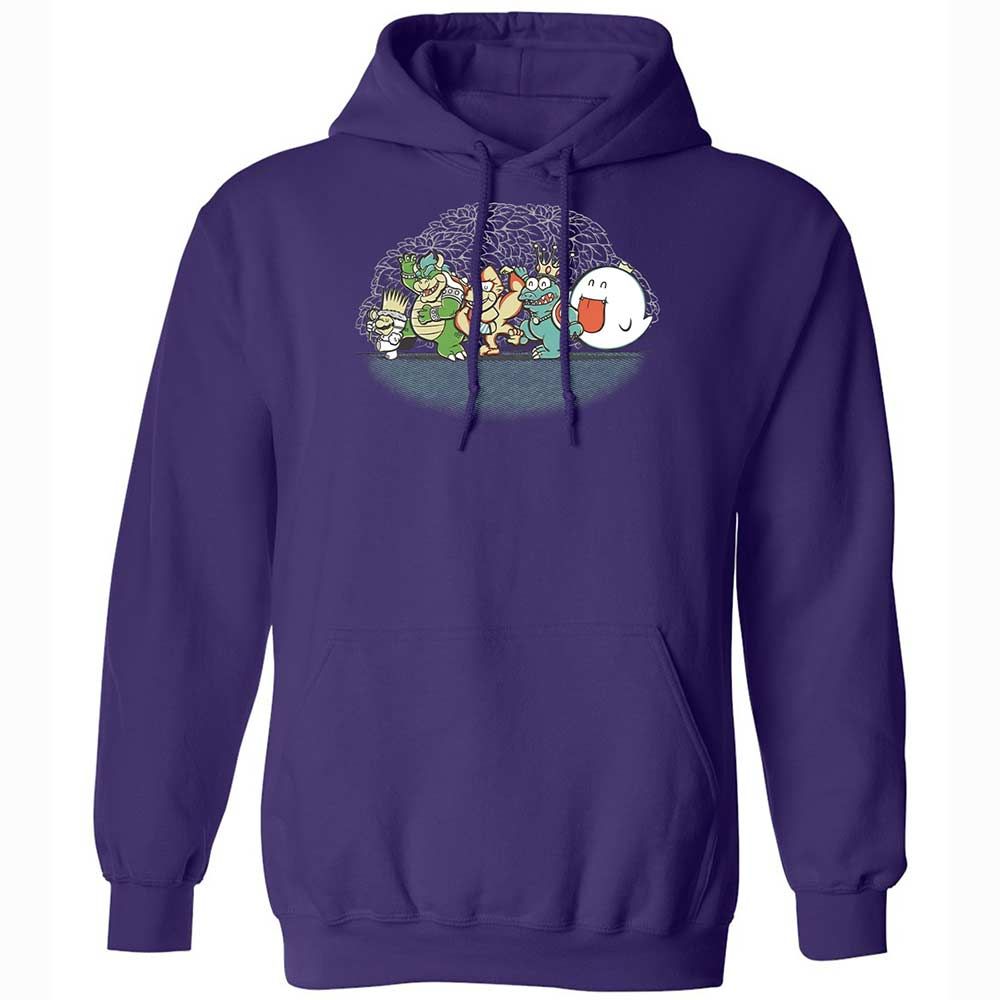 Classic Unisex Hoodie - 21VG8XA3 - Purple - 10