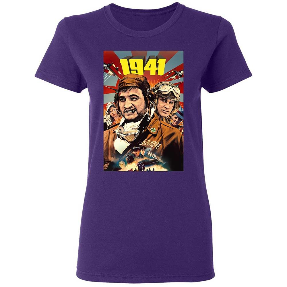 Women's T-Shirt - EC6STRQE - Purple - 10