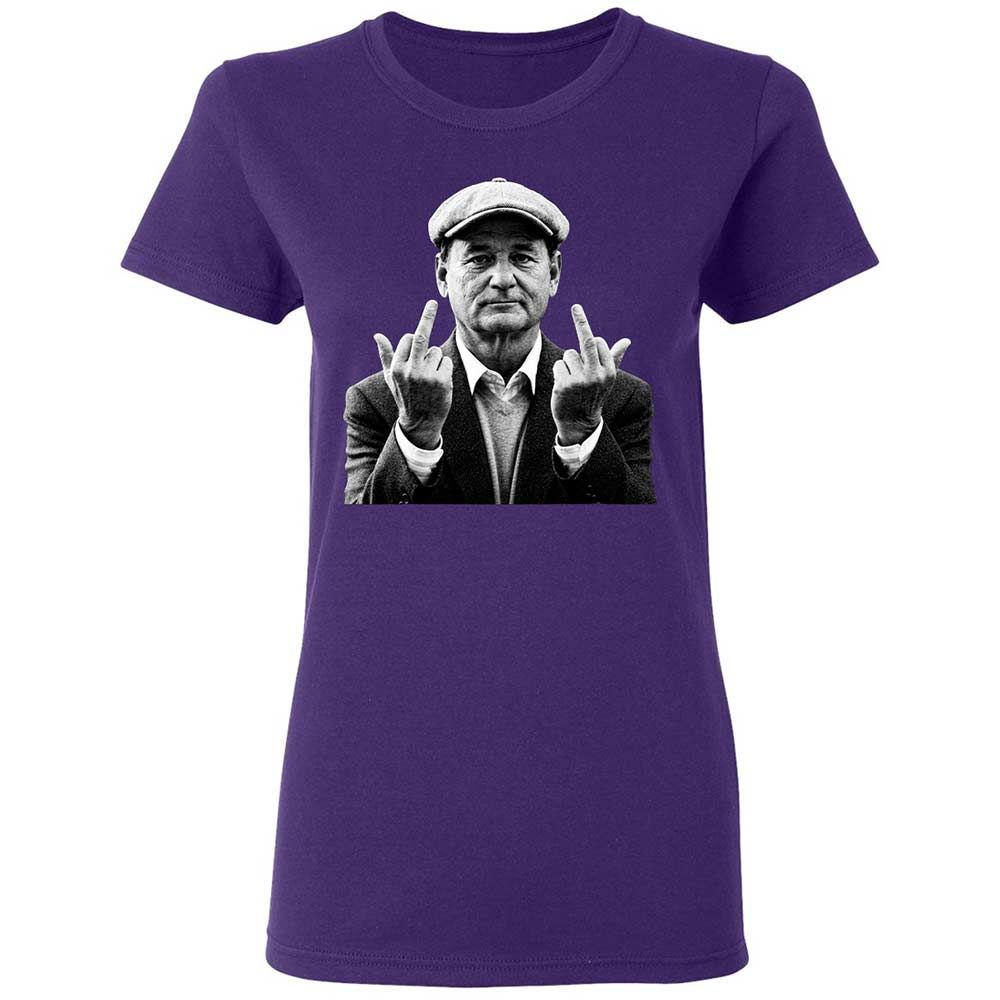 Bill Murray Middle Finger - Purple - 10