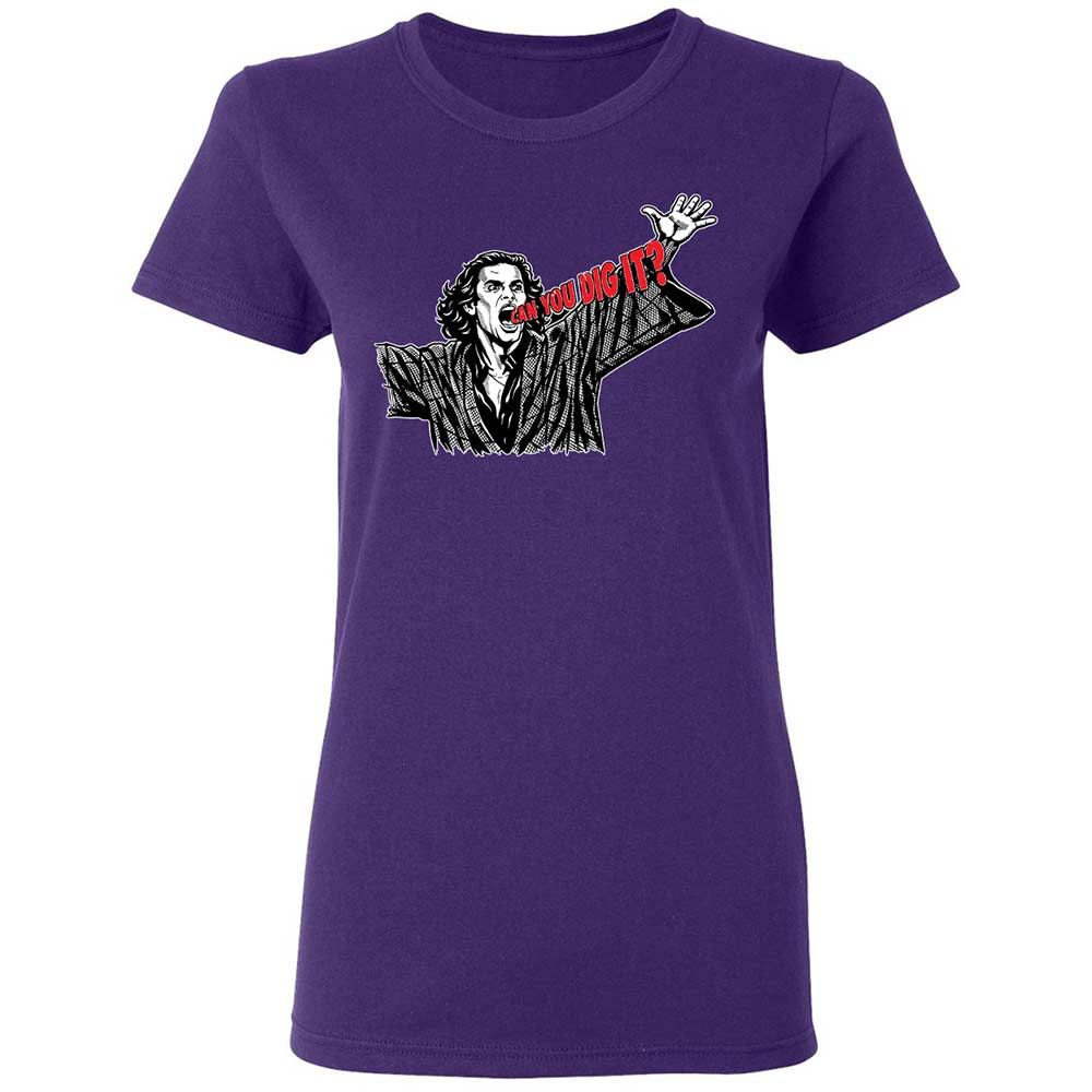 Women's T-Shirt - 4F8N83F9 - Purple - 10