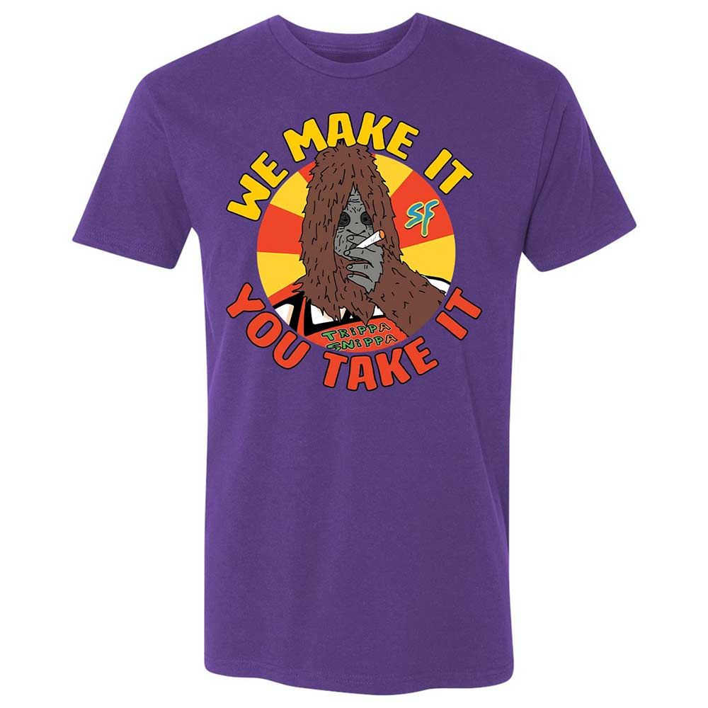 Premium Unisex T-Shirt - 371PJ8W2 - Purple Rush - 10