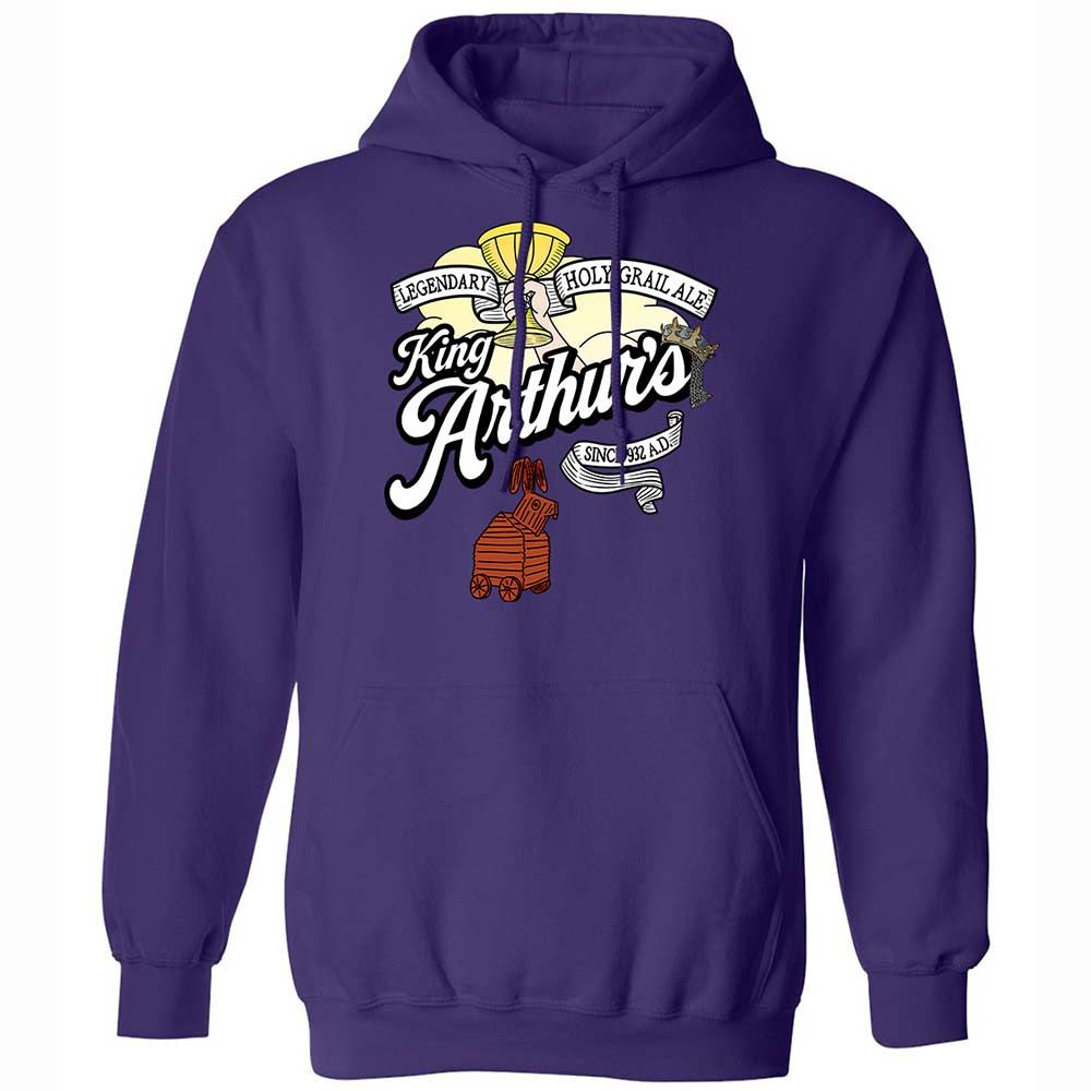 Classic Unisex Hoodie - PKD18EY2 - Purple - 10