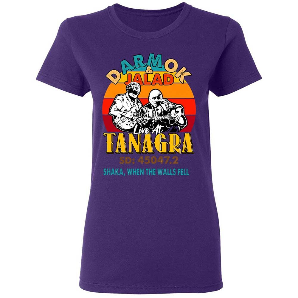 Women's T-Shirt - NX96HQDU - Purple - 10