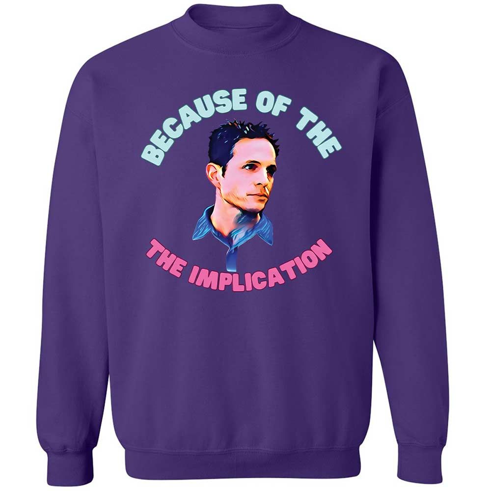 Classic Unisex Sweatshirt - JU41JVNL - Purple - 10