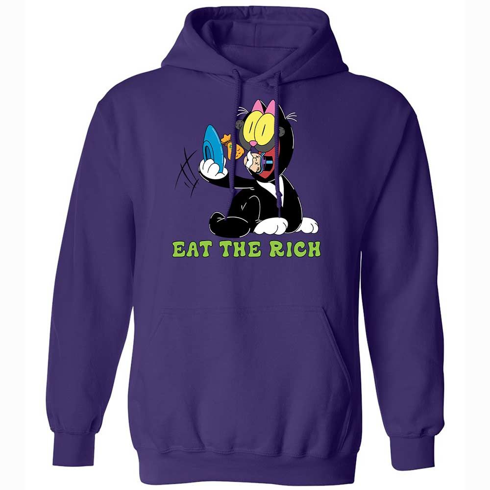 Classic Unisex Hoodie - 923TWFAC - Purple - 10