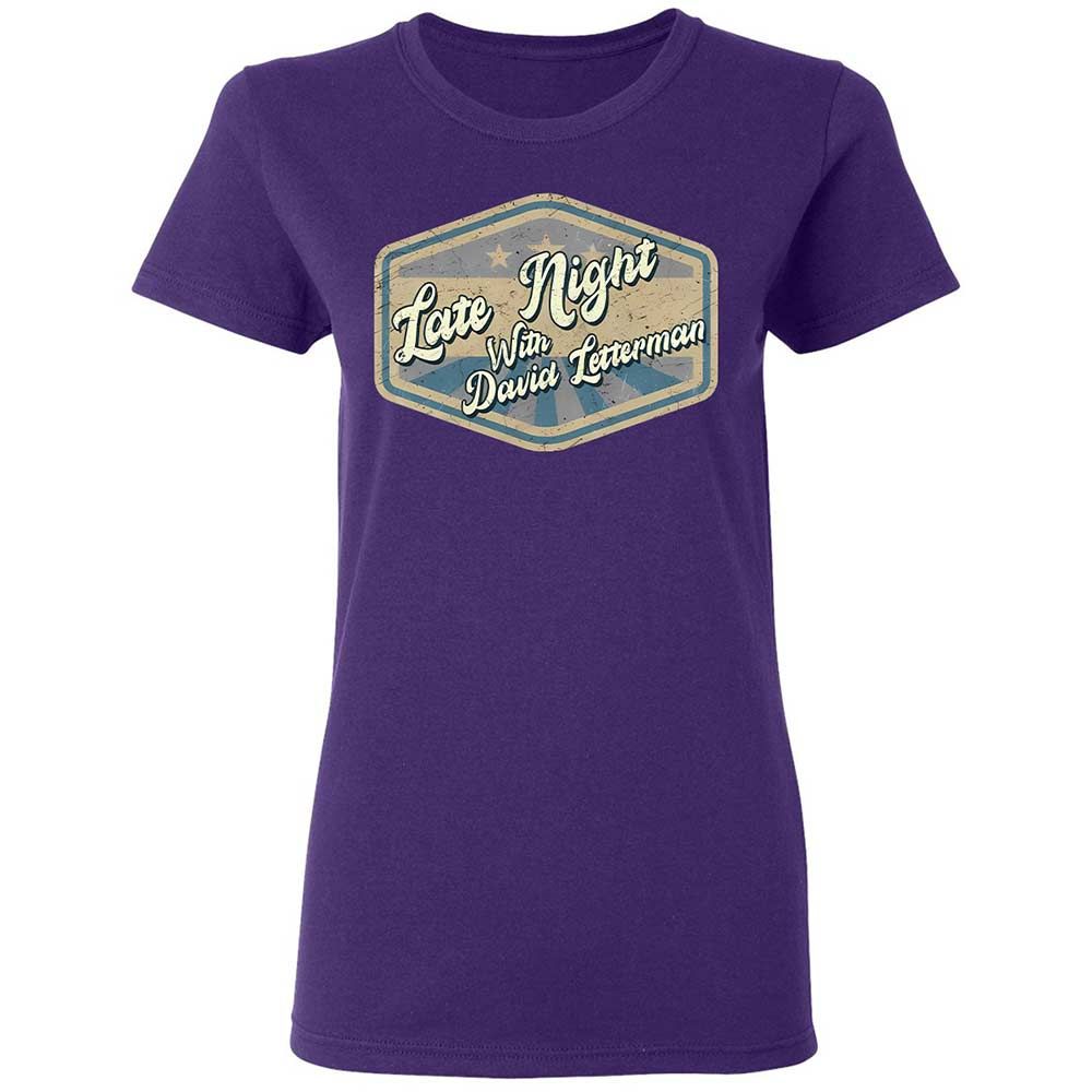 Late Night with David Letterman - Purple - 10