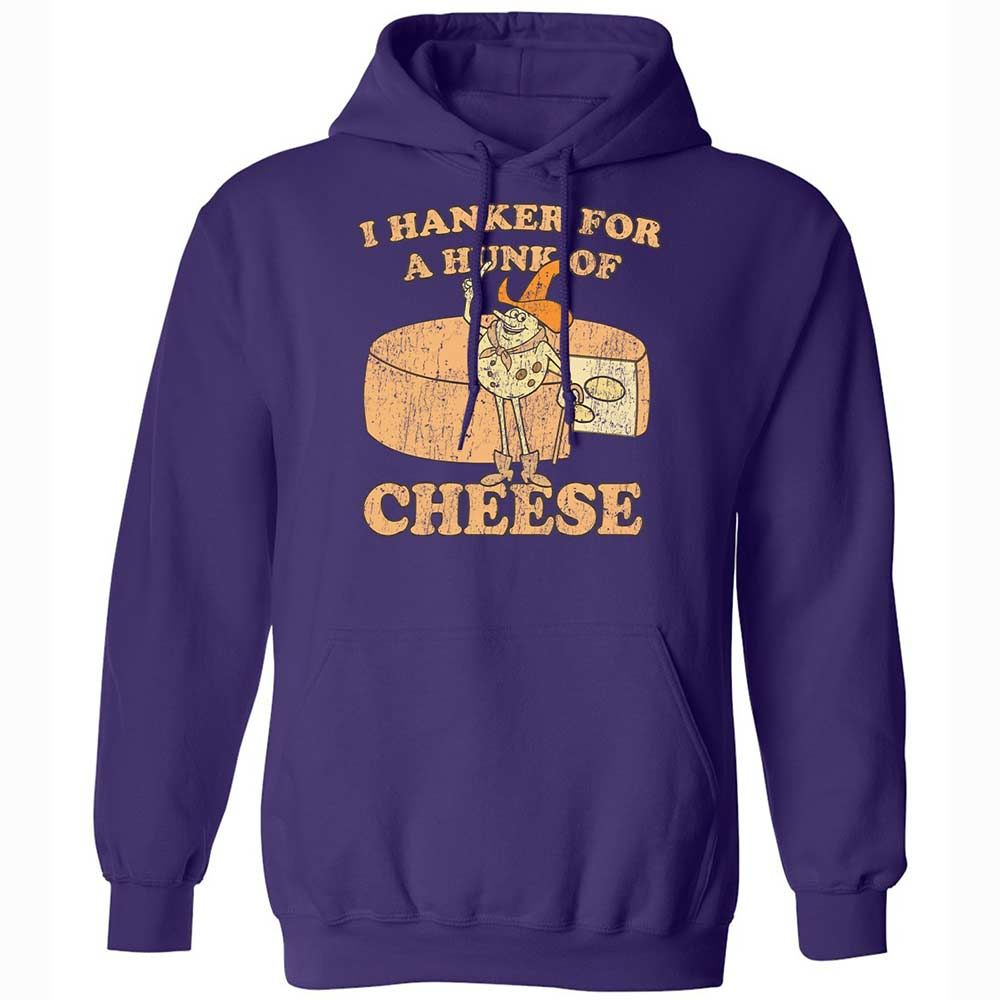 Hanker For A Hunk Of Cheese - Purple - 10