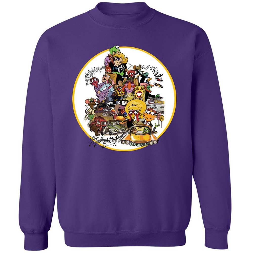 Muppet Graffiti - Purple - 10