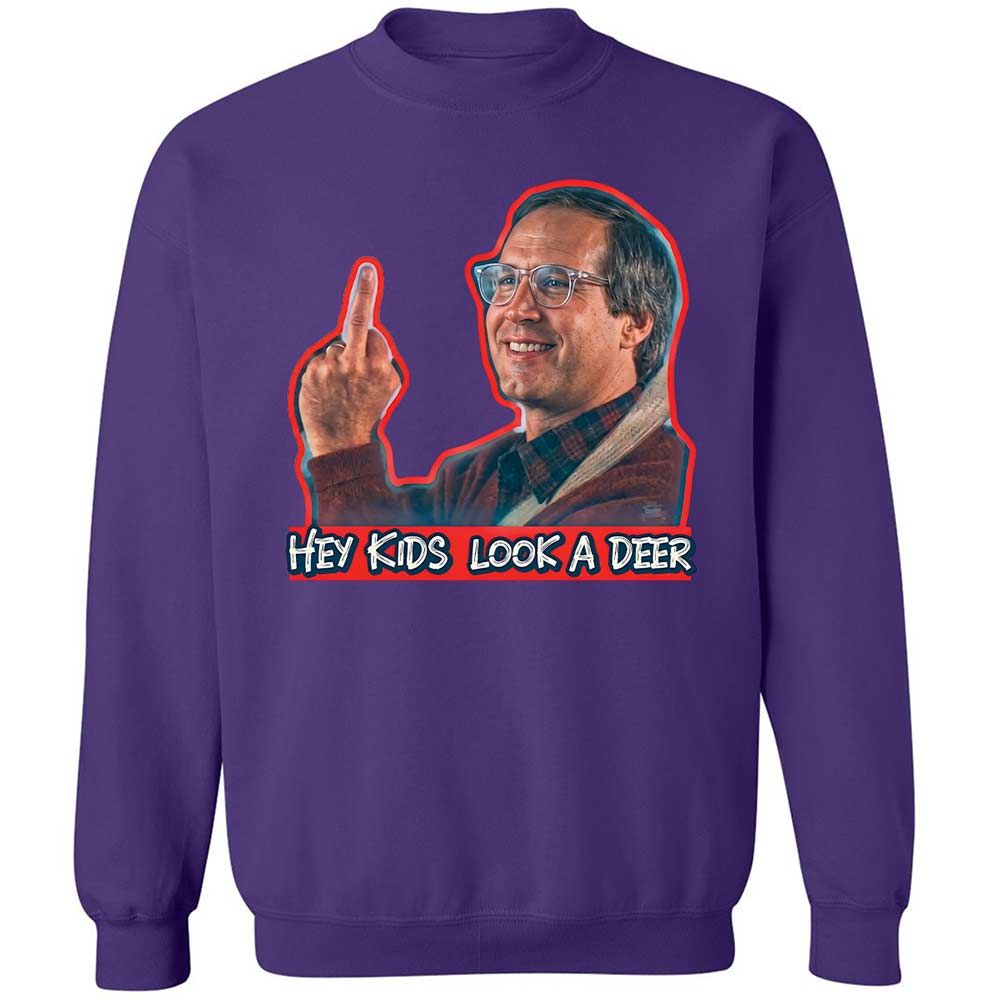 Hey Kids, Look a Deer - Purple - 10