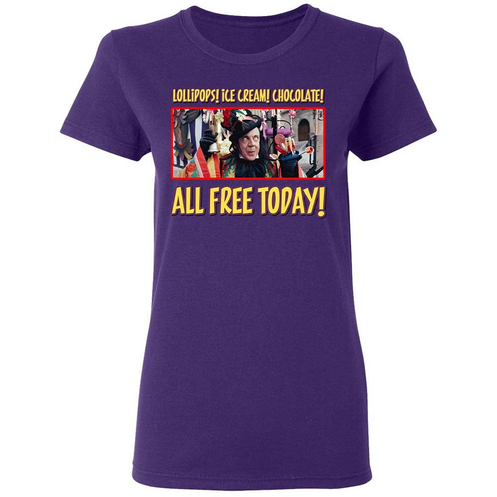 Women's T-Shirt - Y66N3GXS - Purple - 10