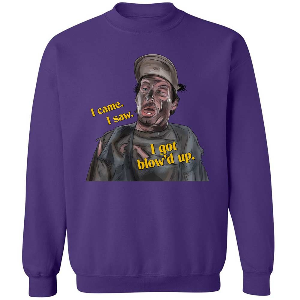 Classic Unisex Sweatshirt - EVHR6YS2 - Purple - 10