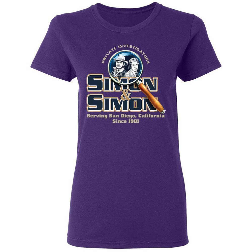 Women's T-Shirt - HEJ7HU5Y - Purple - 10