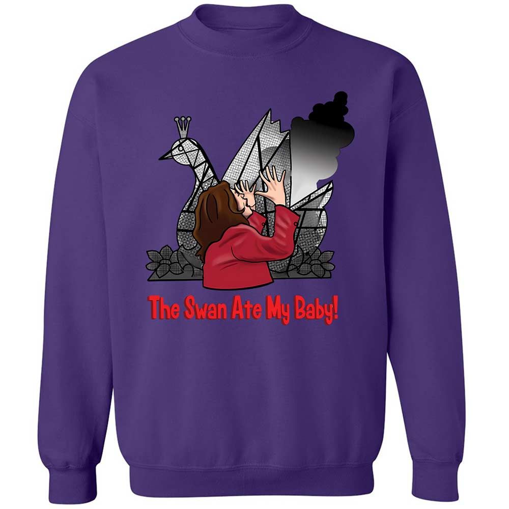 The Swan Ate My Baby - Purple - 10
