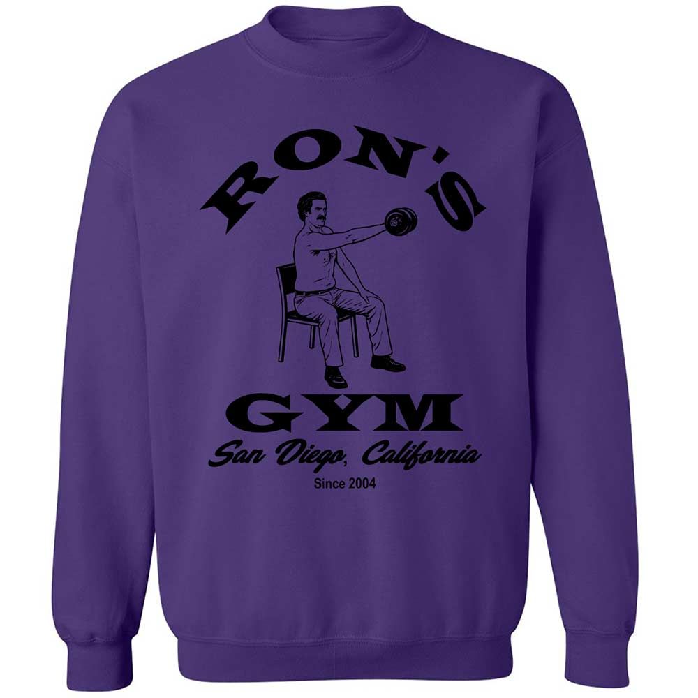 Classic Unisex Sweatshirt - KUE95SHA - Purple - 10