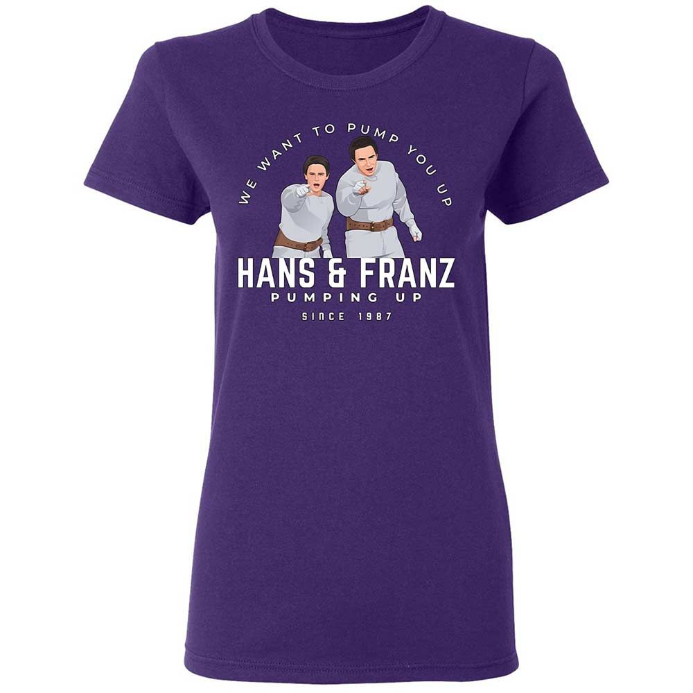 Women's T-Shirt - NHZC5LK5 - Purple - 10