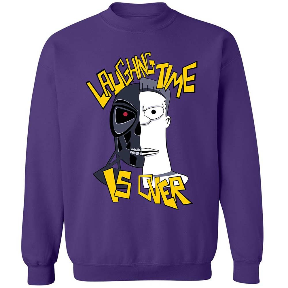 Laughing time is over - Purple - 10