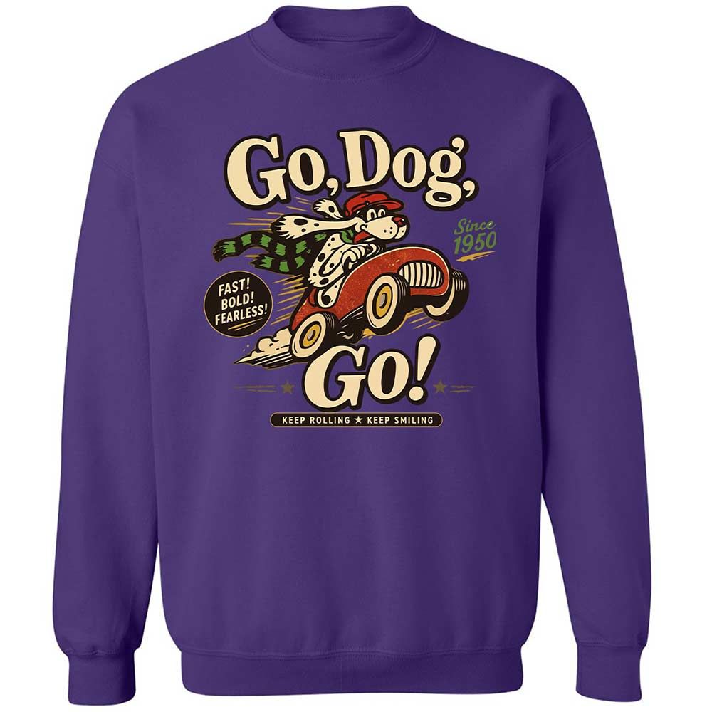Classic Unisex Sweatshirt - RZAHV2TG - Purple - 10