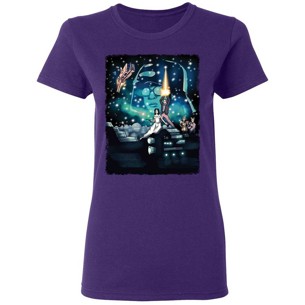 Women's T-Shirt - S1AKYEQJ - Purple - 10