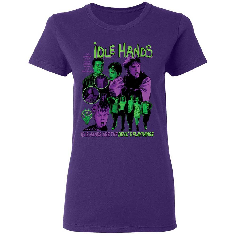 Idle hands are the Devil's playthings - Purple - 10