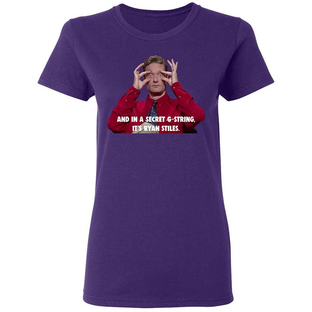 Women's T-Shirt - 5E8LN8MM - Purple - 10