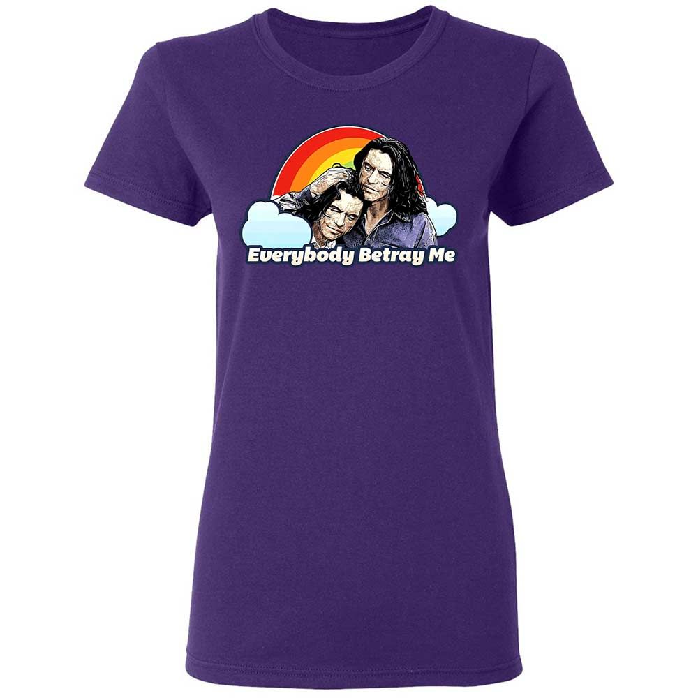 Women's T-Shirt - BTC6PAZX - Purple - 10