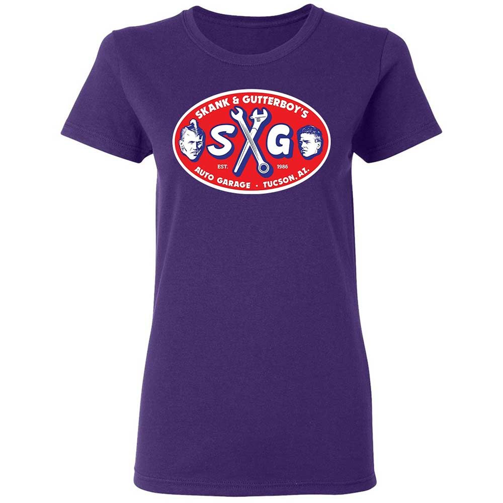 Women's T-Shirt - ZL85SMVK - Purple - 10
