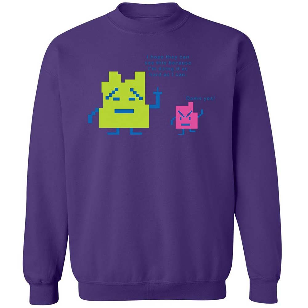 Classic Unisex Sweatshirt - KNWUA9P6 - Purple - 10