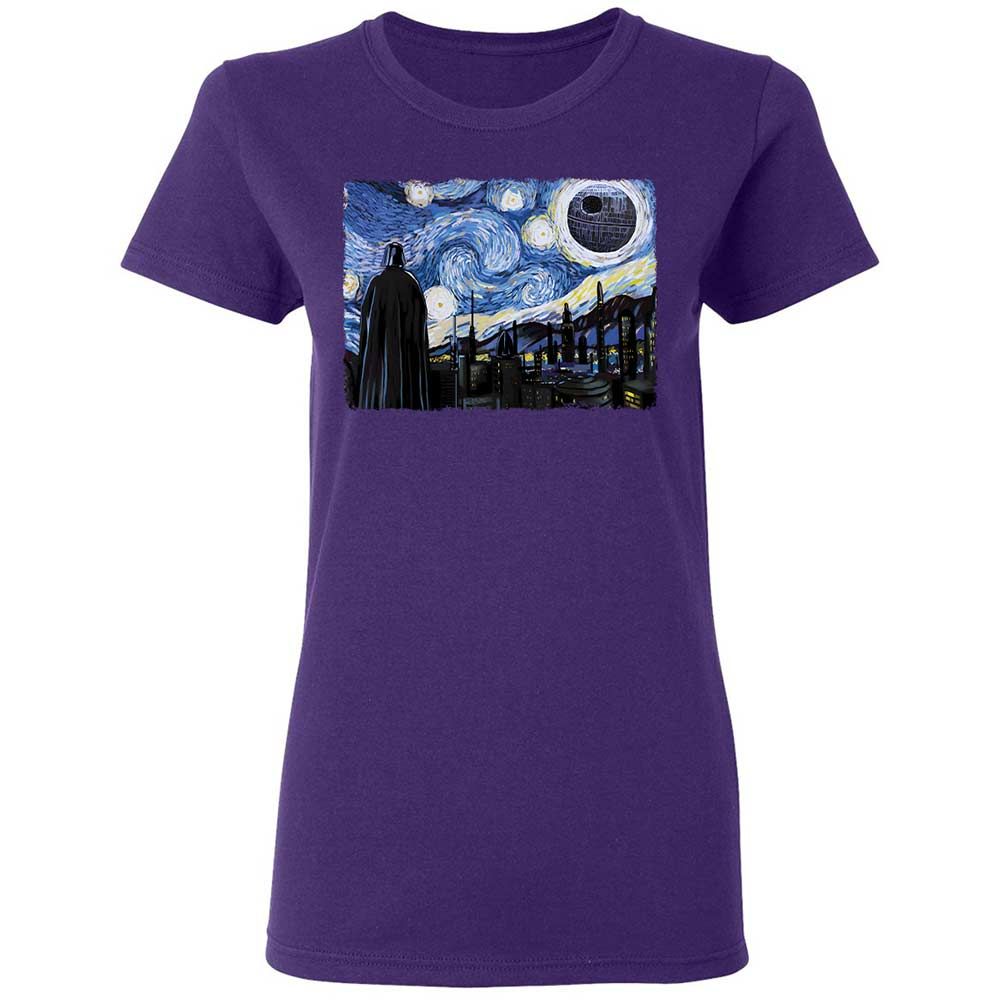 Women's T-Shirt - UWZE7AS9 - Purple - 10
