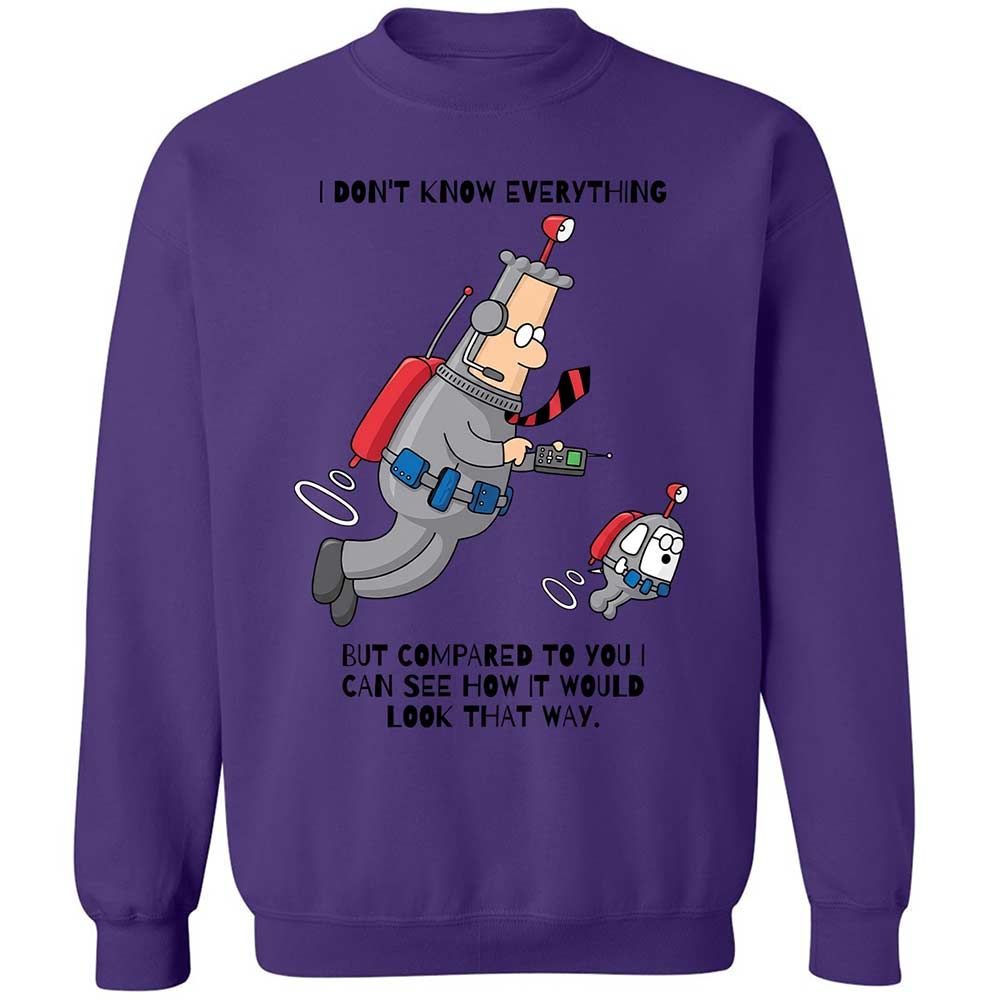 I don't know everything - Purple - 10