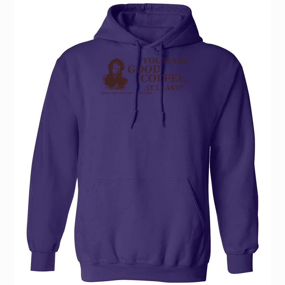 You make good coffee, at least? - Purple - 10