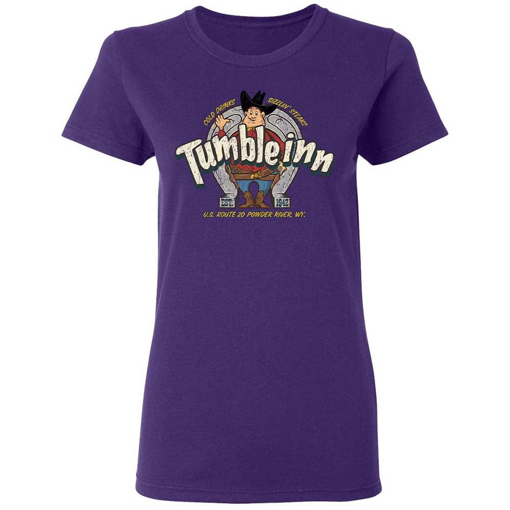 Women's T-Shirt - Q8Z72UZW - Purple - 10