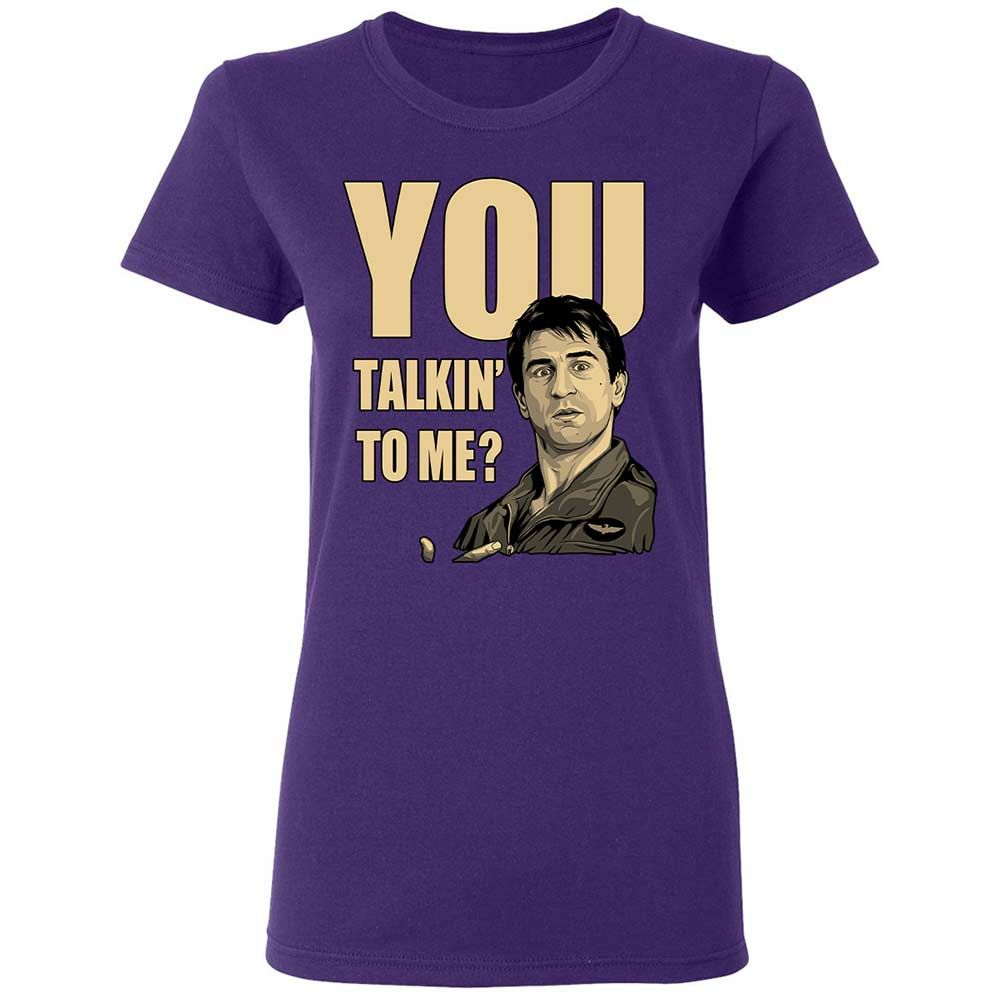 Women's T-Shirt - YZ2R77PU - Purple - 10