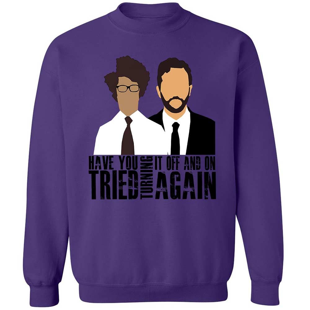 Classic Unisex Sweatshirt - HQSV3TAX - Purple - 10
