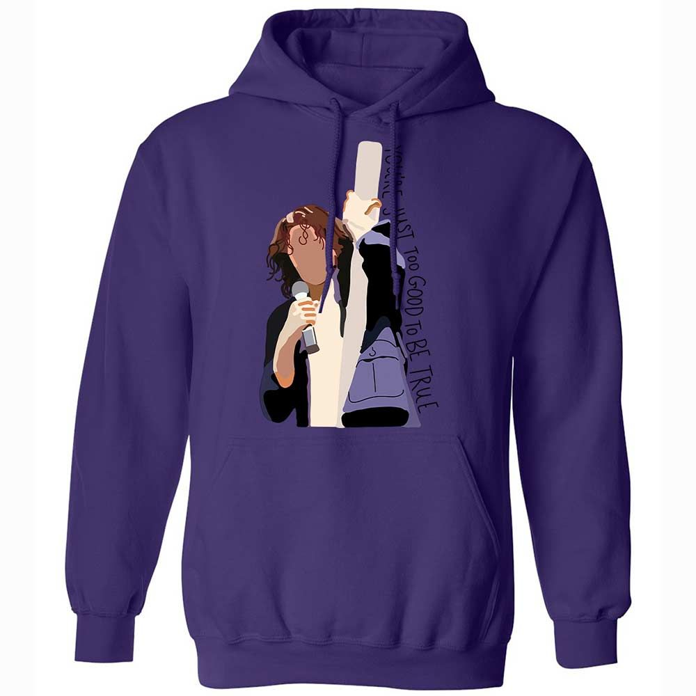 Classic Unisex Hoodie - LA1AH9SR - Purple - 10