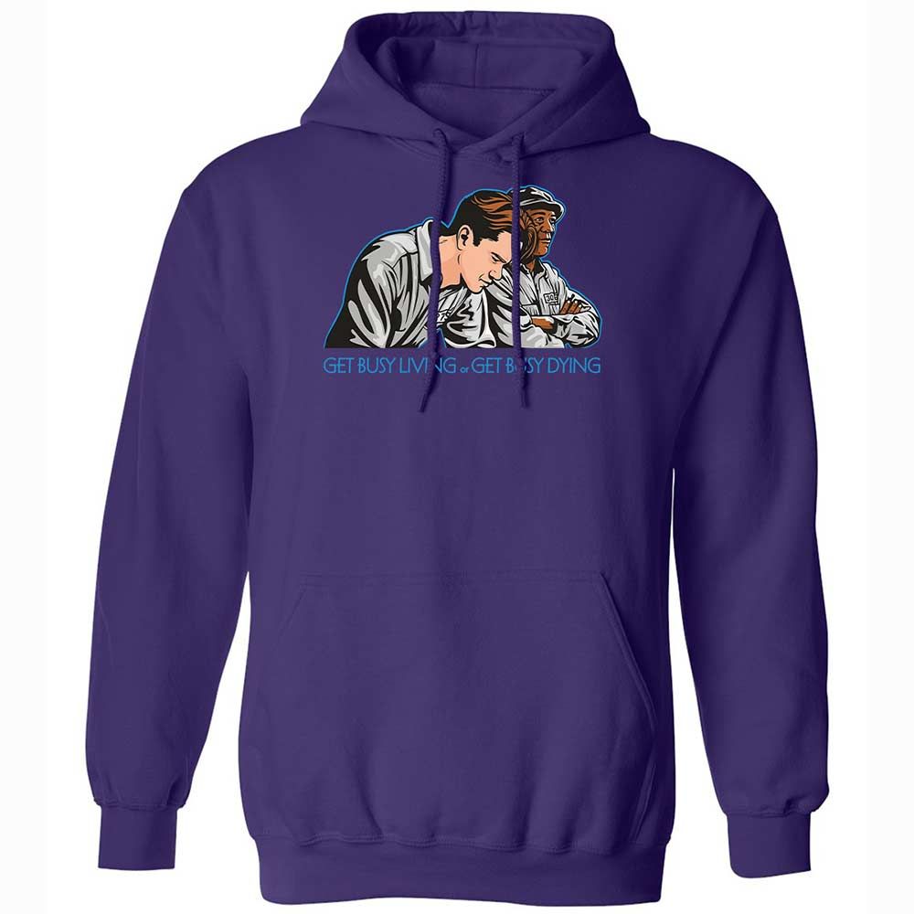 Get Busy Living - Purple - 10