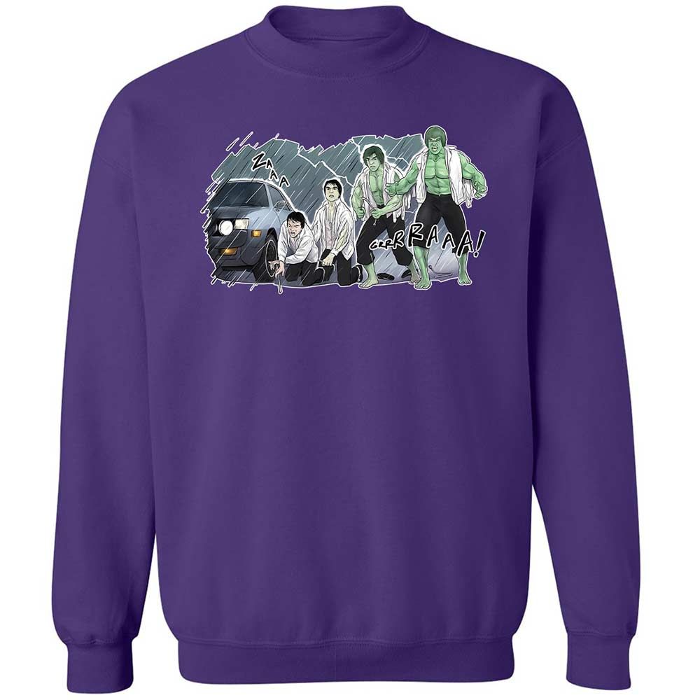 Classic Unisex Sweatshirt - 198C4X6A - Purple - 10