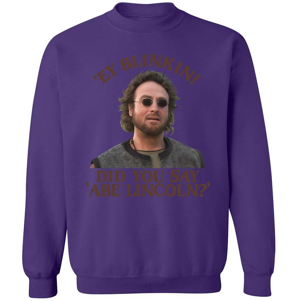 Did You Say Abe Lincoln - Purple - 10